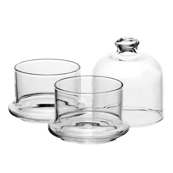 Set of containers PATISSERIE 2 pcs. with cover 96985