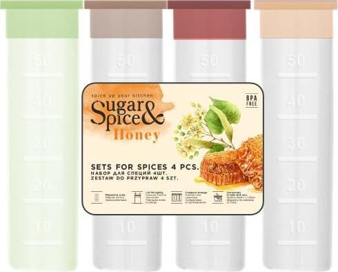 Set for spices Sugar&Spice Honey 4 pcs. mix SE112312998